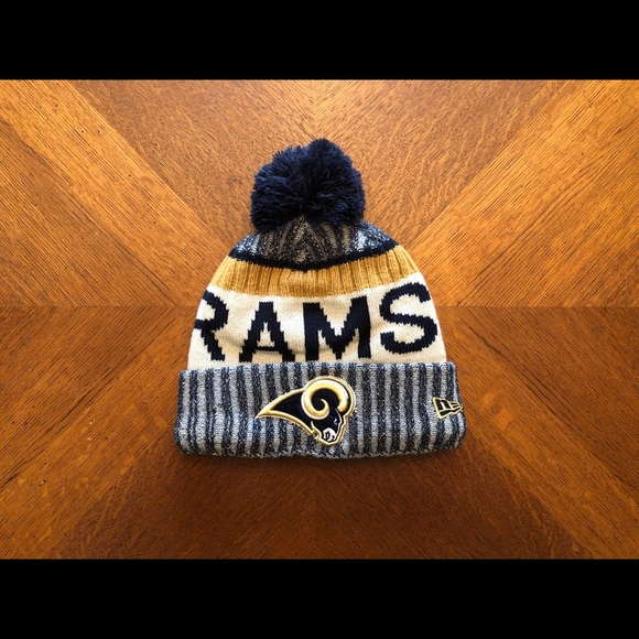 los angeles rams knit hat